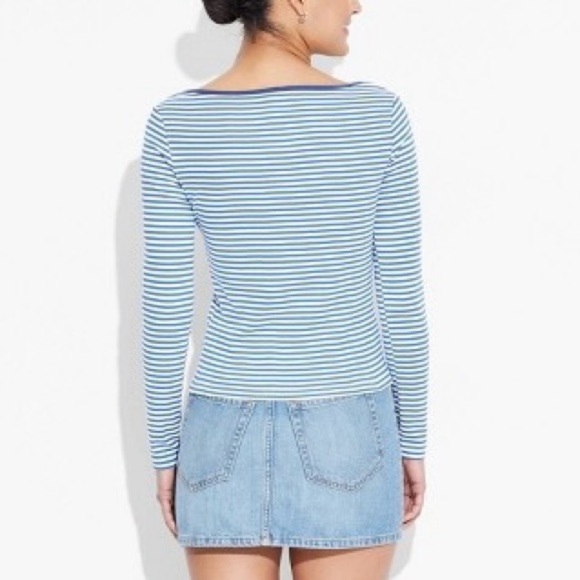 Bluey Striped Long Sleeve Tee, XXL - Picture 2 of 6